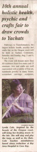 Article in South Lincoln Advantage