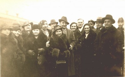 The Family Leaving Manchuria about 1935 The Family Leaving Manchuria about 1935